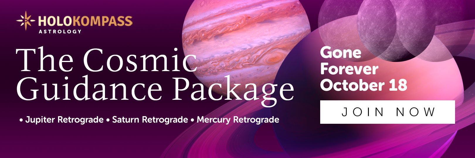 The Cosmic Guidance Package - Gone Forever Oct. 18! Join Now